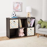 Mainstays 6-Cube Organizer, Espreso