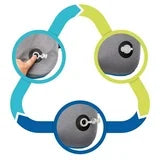 Ozark Trail Ultra-light Air Pillow with Cover, Use Camping, Hiking or Travel, Camping Pillow