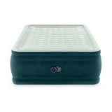 INTEX Dura-Beam® Deluxe High-Rise Pillow Top Air Mattress, 24in. Queen, with Fiber-Tech® Construction