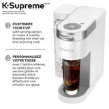 Keurig K-Supreme Single Serve K-Cup Pod Coffee Maker, 4 cup sizes: 6, 8, 10, 12 oz.