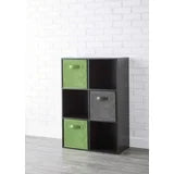 Mainstays 6-Cube Organizer, Espreso