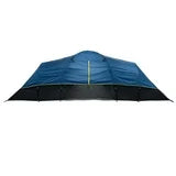 Ozark Trail 10 Person Dome Tent, Fiberglass Poles, Blue Color, Maximum Occupancy is 10 Person, 10 Person Family Dome Tent