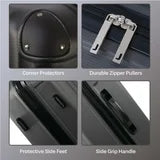 JT 28IN HARDSIDE CHR, Travel Spinner Wheels Suitcase