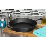 Mainstays 12-inch Cast Iron Skillet, Hand Wash, MS 12-Inch Cast Iron Skillet