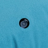 INTEX Camping Mat / Jr. Cot Camping Air Mattress, 26.5in x 72.5in x 6.75in, Plush top and laminated bottom