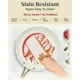 Gotham Steel Nonstick Cookware Set Pots and Pans Set with Utensils Cream Collection 15Pcs, cookware set