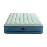 INTEX Dura-Beam® Prestige Air Mattress w/ Built-in USB-powered Pump, 15in. Queen, with Fiber-Tech® Construction