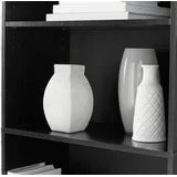 Mainstays 5-Shelf Bookcase with Adjustable Shelves, True Black Oak