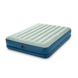 INTEX Dura-Beam® Prestige Air Mattress w/ Built-in USB-powered Pump, 15in. Queen, with Fiber-Tech® Construction