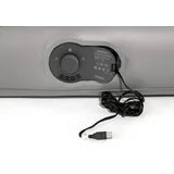 INTEX Dura-BeamÂ® Prestige Air Mattress with USB Pump, 10in. Queen, with Fiber-Tech® Construction