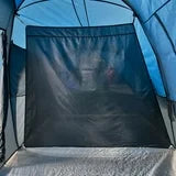 Ozark Trail 10 Person Dome Tent, Fiberglass Poles, Blue Color, Maximum Occupancy is 10 Person, 10 Person Family Dome Tent