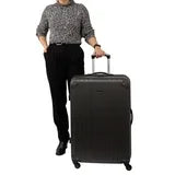 JT 28IN HARDSIDE CHR, Travel Spinner Wheels Suitcase