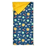 Ozark Trail Kid's sleeping Bag, 56"(L) x26" (W),no temp rating , polyester fabric outer, Boys, Sleeping Bag