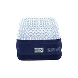 Comfort Quest™ Tritech® Twin Double High Air Mattress, 20" high. Built-in Pump