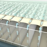 INTEX Dura-Beam® Deluxe High-Rise Pillow Top Air Mattress, 24in. Queen, with Fiber-Tech® Construction