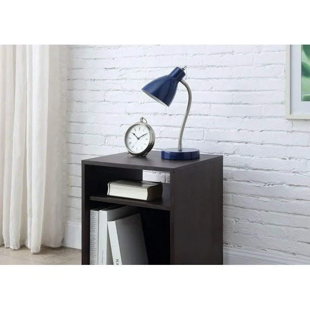 Mainstays Open Shelf Nightstand, White