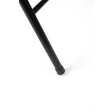 Enduro Black Padded Vinyl Folding Chair, 18 '' x 17.3'' x 30.7'', Padded folding chair