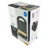 Mainstays Single Waffle Maker, Matte Black, MS-78CN, Condition: New, Non-Stick