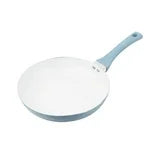 Mainstays Non-Stick Ceramic-Coated Aluminum 12in Frying Pan, MS CER 12IN FRYPAN BLUE