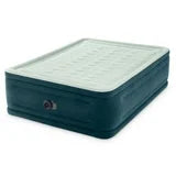 INTEX Dura-Beam® Deluxe High-Rise Pillow Top Air Mattress, 24in. Queen, with Fiber-Tech® Construction