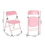 Juvenile Foldable Chair, 14.25 x 15.55 x 22.44 in