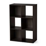 Mainstays 6-Cube Organizer, Espreso