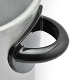 Mainstays 6 Quart Oval Slow Cooker, Stainless Steel Finish, Glass Lid, MS-202397CN, Removable stoneware pot