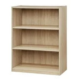 Mainstays 3-Shelf Bookcase with Adjustable Shelves, Birch