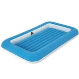 Ozark Trail® Kid's Flocked Air Mattress, 60" x 35" x 7", raised sides