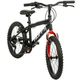 Huffy Algonquin 18-inch Boys’ Rigid 6-Speed Mountain Bike, Black, 4-8 years old