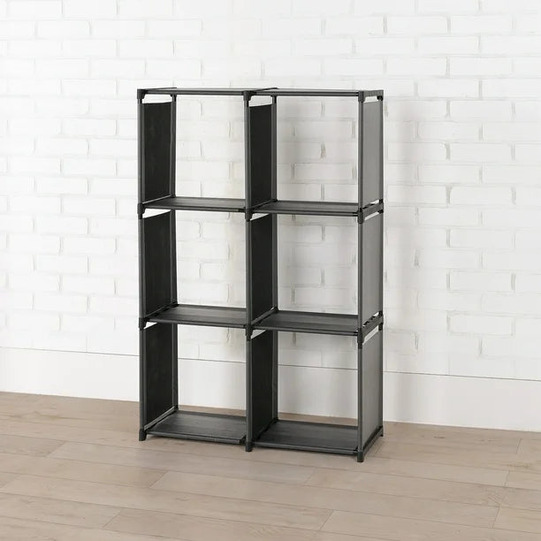 Mainstays 6 Cube Organizer, 3 Different Configurations