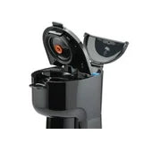 Mainstays Single Serve Coffee Maker, Black, Dual Brew, Ground Coffee or K-Cup* Compatible, MS-202389CN, Mainstays Single Serve Coffee