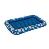 Ozark Trail 5 ft Kid’s Blue Flocked Outer Space Airbed for ages 3 years and up, For kids up to 110 lb