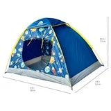 Ozark Trail Brand Kids Tent - Outer Space Pattern, Easy to Set up, Ideal Size for 2 Kids, Kids Dome Tent