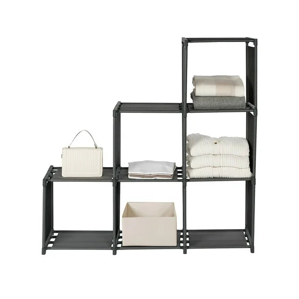 Mainstays 6 Cube Organizer, 3 Different Configurations