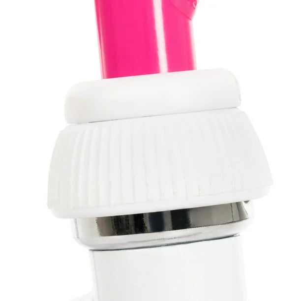 Huffy Sea Star 12-inch Girls’ Bike with Training Wheels, White/Pink, 3-5 years